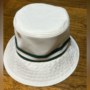 PING Golf Masters LE Sensor Cool Flexfit Bucket Hat White Green OSFA Unisex